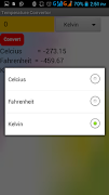 Temperature Convertor screenshot 1