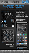 Black Metal HD Watch Face screenshot 3