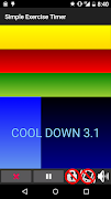 5 Schermata Simple Exercise Timer