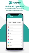 برنامه‌نما PinPay - Pulsa & PPOB عکس از صفحه