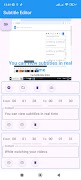 SubEditPro - Subtitle Editor اسکرین شاٹ 4