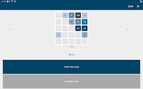 برنامه‌نما 2048 عکس از صفحه