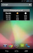 Solar data & HF propagation screenshot 1