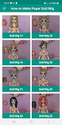 Make Paper Doll Wig plakat