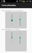 Vertical SeekBar Example 截图 1