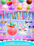 Unicorn Cake Pop Sweet Dessert 스크린샷 3