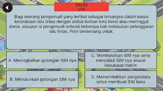 GEMILOTIM - UJIAN SIM & SIMULA ภาพหน้าจอ 3