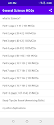 General Science MCQs offline 截圖 1