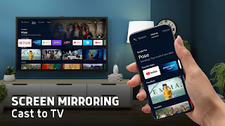 Screen Mirroring - Cast to TV Plakat