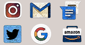 Vincent Icon Pack ảnh chụp màn hình 1