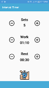 Interval Timer - HIIT-poster