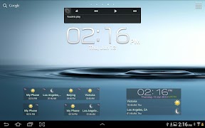 Digital World Clock Widget imagem de tela 7