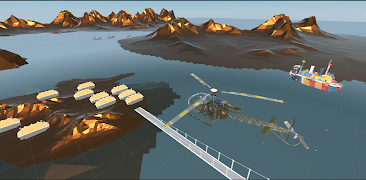 Realistic Helicopter Simulator screenshot 1