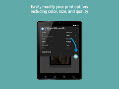 برنامه‌نما HP Print Service Plugin عکس از صفحه