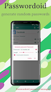 Passwordoid: password manager ảnh chụp màn hình 2