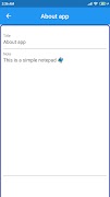 NotePad screenshot 2