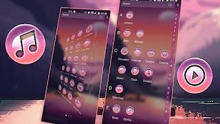 Sunrise Drawing Theme Screenshot 3