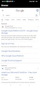 برنامه‌نما Browser عکس از صفحه