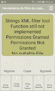 Strings XML filter tool imagem de tela 2