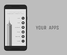 برنامه‌نما Shifting Tower (KLWP theme) عکس از صفحه