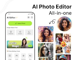 AI Photo Editor - Picstero Plakat