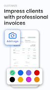 Easy Invoice & Estimate Maker capture d'écran 2