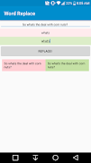 Word Replace capture d'écran 3