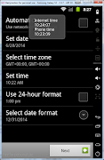 Internet time screenshot 1