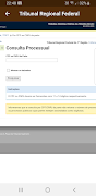3 Schermata Consulta Processos 2022