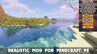 3 Schermata Realistic RTX in Minecraft PE