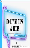 100 Living Tips and Texts poster