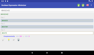 6 Schermata Boolean Expression Minimizer