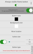 Always visible Home button poster