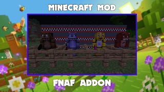 Fnaf Mod for Minecraft PE captura de pantalla 7