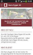 Hans Egger AG 截图 1