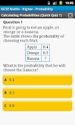 GCSE Maths Probability स्क्रीनशॉट 4