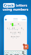 Code Crackle - Cryptogram game 截图 2
