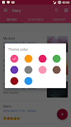 Diary App with Password screenshot 1