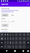 Split PDF Pages تصوير الشاشة 2