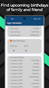 Age Calculator - Date of Birth 스크린샷 4
