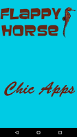 Flappy Horse in Water Poster