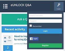 eUForum syot layar 1