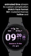 Streamlined Watch Face تصوير الشاشة 3