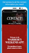 Warrior's Weekend captura de pantalla 1