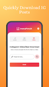 InstaFetch-Save Posts & Reels screenshot 4