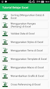 Tutorial Belajar Excel 스크린샷 1