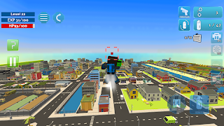 Block Gun Pixel Jetpack اسکرین شاٹ 3