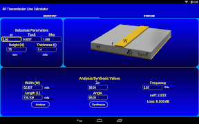 RF Transmission Line Calc screenshot 4