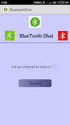 Bluetooth Chat スクリーンショット 7