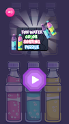 Fun Water Color Sorting Puzzle Cartaz